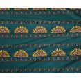 thumbnail image 4 of oneOone Polyester Lycra Fabric Leaves|Floral & Paisley Block Printed Fabric 1 Yard 56 Inch Wide, 4 of 4