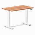 thumbnail image 1 of Desky Bureau Assis-Debout Mini Double - Chêne Prime / 40 x 24 Pouces / Blanc, 1 of 10