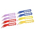 thumbnail image 4 of 8pcs Rubber Band Cutter Portable Pain Free Rubber Band Removal Tool Accessory for Hair, 4 of 14