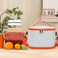 thumbnail image 3 of WRKEKC Clearance Foldable Insulated Lunch Box – Lightweight Reusable Food Container with Adjustable Shoulder Strap, 3 of 6