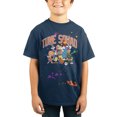 thumbnail image 1 of Space Jam Characters Tune Squad Kids Navy T-Shirt, 1 of 2