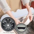 thumbnail image 3 of 3 Inch Garbage Disposal Splash Guard Collar Sink Stopper Universal Rubber Food, 3 of 10