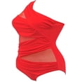 thumbnail image 2 of Women One Shoulder Plus Size Monokini Swimwear, 2 of 4