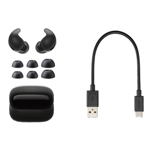 Sony LinkBuds Fit True Wireless Earphones with Mic - Black