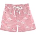 thumbnail image 1 of Boys Swim Trunks Beach Board Shorts Quick Dry Toddler Swimsuit Bathing Suits with Mesh Lining, 1 of 6