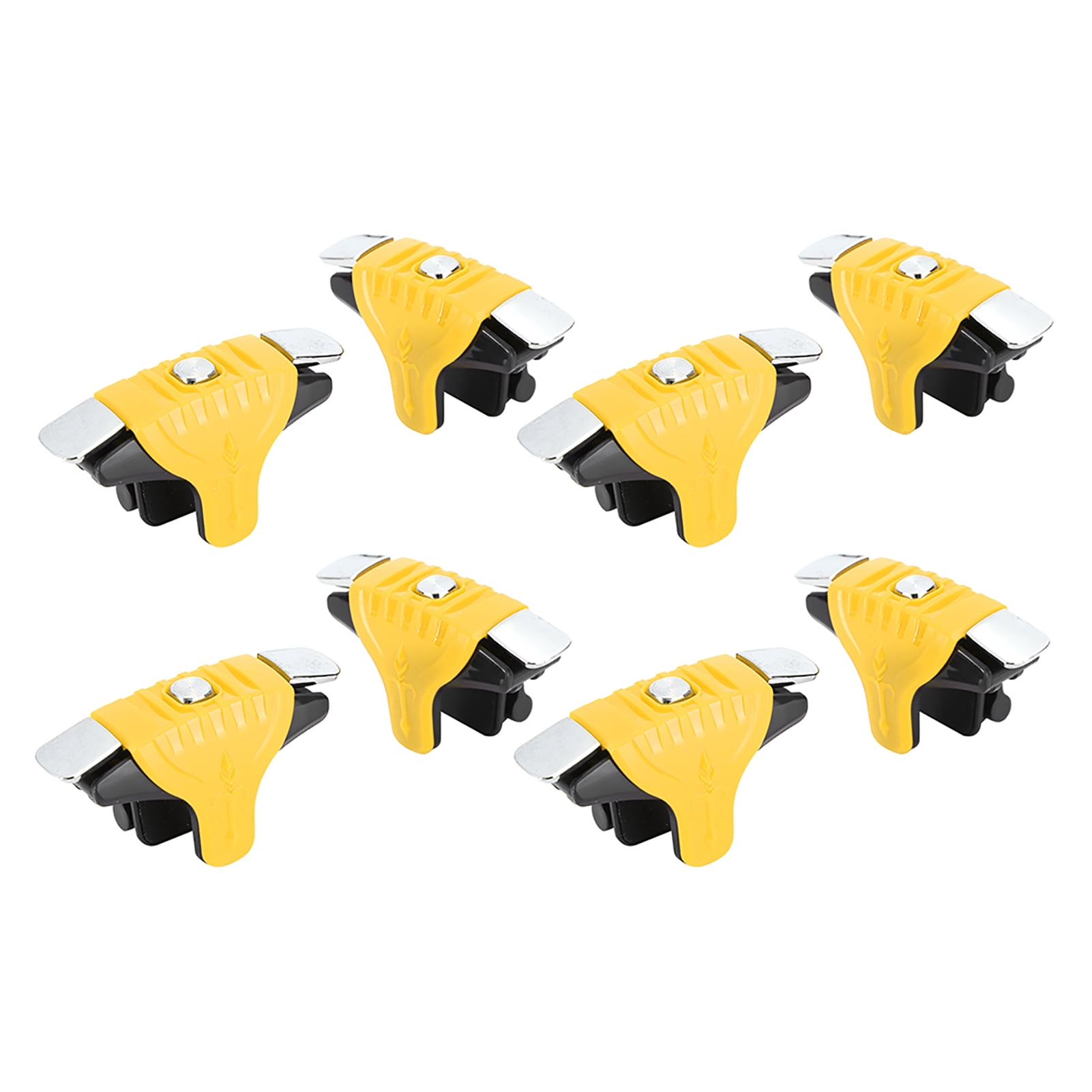 Pubg Trigger, Small And Portable Soft Scratch-resistant Rubber Phone Game Controller For Mobile Games Yellow