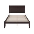 thumbnail image 4 of Portland Queen Solid Wood Platform Bed in Espresso, 4 of 12