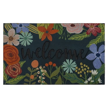 Mohawk Home Spring Sunset Welcome Polyester Doormat 1' 6" X 2' 6"