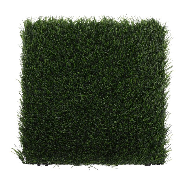 Shisuyan Event Planners Artificial Grass Rug Green 1Set 11.8x11.8x0.8in