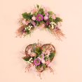 thumbnail image 3 of pitrice Easter Wreath Garland Colored Eggs Indoor Outdoor Spring Wreath Half Circle, 3 of 9