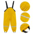 thumbnail image 2 of XZNGL Unisex Childrens Rain Dungarees Windproof and Mud Trousers, 2 of 7