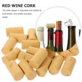 thumbnail image 2 of 20 Pcs Bouchons de Bouteille de Vin Bouchons Droits de Remplacement de Bouteille de Vin Rouge, 2 of 8
