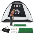 thumbnail image 1 of Soozier Filet d'Entraînement de Golf 10 x 6 Pi, Filet de Frappe de Golf Extérieur à Cibles Multiples, 1 of 8
