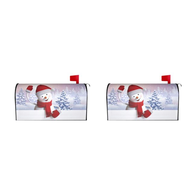 Maytalsory 2118in Size Durable Oxford Mailbox Cover For Home Garden Decor EASY TO ASSEMBLE Letter Box Cover YTYH2309077 2Set