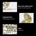 thumbnail image 3 of French Klaxon à Double Rangée 4 Touches Standard Quatre Boutons pour Débutants Examens Performance Professionnelle, 3 of 7