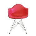 thumbnail image 1 of Plata Import - Chaise Bucket Chrome pour Enfants de couleur Rouge, 1 of 1