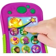 thumbnail image 3 of Fisher-Price Barney’s World Hey Barney Phone Musical Toddler Toy with Lights for Kids, Multilanguage Version, 3 of 6