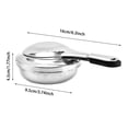 thumbnail image 3 of TIELUTT Poêle Brûleur en Acier Inoxydable pour Camping en Plein Air Randonnée Pique-Nique Cuisson et Tentes Surélevées pour Camping Sac pour 2 Personnes pour Camping Sacs pour Camping Randonnée Sac à Dos Léger Bidon d'Eau Camping, 3 of 7