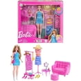 thumbnail image 1 of Barbie's Clothes and Accessories Hanger Playset HPL78, 1 of 6