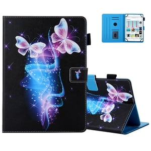 Étui universel pour tablette 8/8.3/8.4 de pouce, étui de porte-portes pour Galaxy Tab A, E, S,4,3 8.0 8.4/ HD 8/ Tab Lenovo M8,E8,2,3,4 8"/ HUAWEI T1,T5,M2,M3,M5 8" 8.4"/ Comprimé Android 8 (Beurre cristallin)
