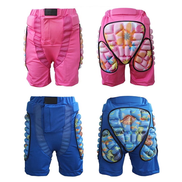 Short Rembourré pour Enfants Protection de Hanche EVA Short Équipement de Protection pour le Patinage Ski Planche à Roulettes Snowboard