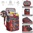 thumbnail image 4 of Colorful Ethnic Cooler Backpack - 20L Insulated Lunch Bag with Exotic Abstract Pattern, Lightweight & Durable for Camping, Beach & Road Trips, 4 of 6