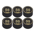 thumbnail image 2 of Pointes de Queue de Billard Professionnelles Multi-Couches Remplacement pour Queues de Billard et Snooker 14mm Noir 6 Pcs, 2 of 7