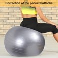 thumbnail image 3 of Exercise Ball for Balance Stability Fitness Workout Yoga Pilates at Home Office, 3 of 5