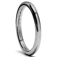 thumbnail image 1 of Men's 2MM Unisex Dome High Polish Tungsten Ring Wedding Band, 1 of 3