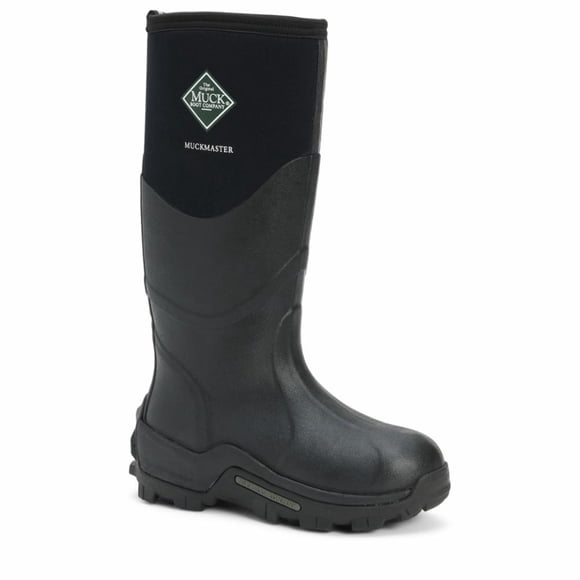 Muck Boot Company Muckmaster Black Knee-High Rubber Rain - 11M / 10M