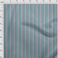 thumbnail image 2 of oneOone Cotton Poplin Fabric Multicolor Stripe Print Fabric By The Yard 42 Inch Wide, 2 of 3