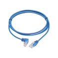 thumbnail image 2 of Tripp Lite Down-Angle Cat6 Gigabit Molded Slim UTP Ethernet Cable (RJ45 Right-Angle Down M to RJ45 M), Blue, 7 ft. - Patch cable - RJ-45 (M) to RJ-45 (M) down-angled - 7 ft - UTP - CAT 5/5e/6 - molded, stranded - blue, 2 of 5