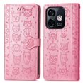 thumbnail image 3 of Flip Case for FOXDOCK Ulefone Note 18 Ultra ,Catand Dog Embossed PU Leather Flip Cover with Card Slots,Stand, 3 of 6