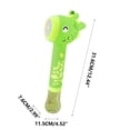 thumbnail image 2 of EGNMCR Children's Giraffe 10 Hole Bubble Machine Handheld Fully Automatic Summer Outdoor Stick Bubble Toy Children's Toy Bubble Stick 90ml Bubble Water Bubble Machine, 2 of 6