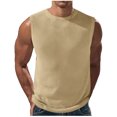 thumbnail image 2 of DPTALR Pull Décontracté pour Hommes Col Rond Débardeur de Sport Blouse, 2 of 5