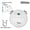 White#2, variant on Robot Vacuum Cleaner with Mopping - Automatic Sweeping and Suction Robot for Home Use, Self-Charging Smart Floor Cleaner with Multi Filtration, Low Noise, USB Charging, 60 Min Runtime