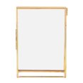 thumbnail image 2 of Christmas Picture Frames, Photo Frame Exquisite Easy To Use Metal Picture Frame Brass Retro Glass  For Christmas For Wedding For Birthday, 2 of 8