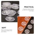 thumbnail image 4 of Miangastore Tabletops Glass Bumpers Suction Cup Washer Clear Design 100Pcs, 4 of 8