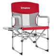 thumbnail image 1 of King Camp Folding Portable Director Chair - Red, 1 of 6