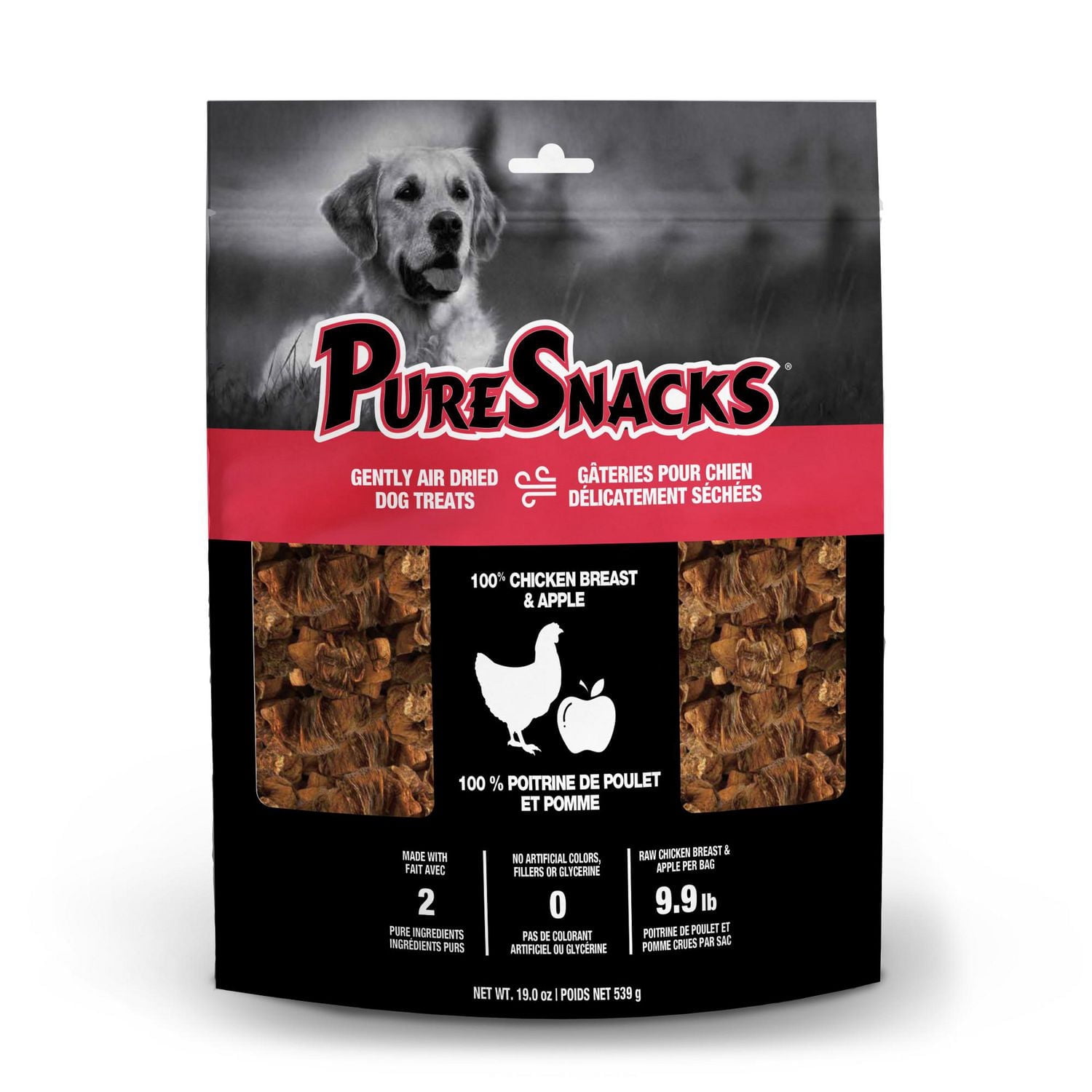 PureSnacks Chicken & Apple Jerky Dog Treats
