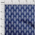 thumbnail image 1 of oneOone Cotton Poplin Fabric Damask Ikat Decor Fabric Printed BTY 42 Inch Wide, 1 of 4
