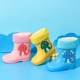 thumbnail image 5 of Stylish Girls Boots - Boot for Girls Rain Girls Kids Short Rain Boots Kids Booties for Girls Rain Leopard for Ankle Comfort -On Commander Rain Big Design Durable Rubber Rainboots Dress, 5 of 5
