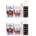 thumbnail image 1 of SharkTRUE 100g Frosted Glass Etching Starter Kit,Glassware Etching Kit Creates Permanent for Frosted Mirrors Tool Patterns Etched, 1 of 8