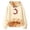 Beige, variant on Lined Hooded Sweatshirt Oversized Pullover Cozy Soft Jacket Winter Warm Sweatshirts with Hoodies Women Sweat Shirts Full Zip Hoodie Womens Sweatshirt Zipper Hoodies Women Woman's White XL