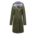 thumbnail image 1 of Dvkptbk Veste à Capuche pour Femmes, Imperméable, Coupe-Vent, en Solde, 1 of 5
