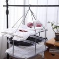 thumbnail image 2 of Looca 3-Tier Folded Mesh Clothes Hanging Dryer Sweater Drying Rack 30.3" L 24.5" W30.7 H, 2 of 2