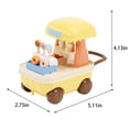 thumbnail image 2 of Meubles et Accessoires pour Maison de Poupée Miniature Meubles de Maison de Poupée Ensemble de Cuisine de Jeu Librairie Terrain de Jeu Ensemble de Réfrigérateur Miniature Accessoires de Scène de Jeu d'Imitation Jouets, 2 of 8