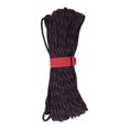 thumbnail image 4 of Corde Parachute, Paracorde Douce et Résistante Facile à Transporter Légère pour le Camping Noir,Noir Rouge, 4 of 7