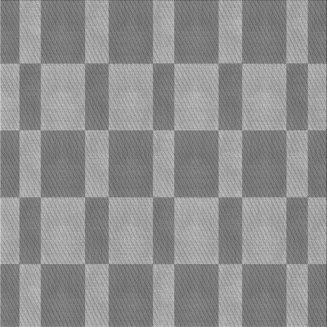 Ahgly Company Machine Washable Indoor Square Transitional Dark Gray Area Rugs, 5' Square