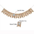 thumbnail image 2 of pitrice Baptism Decorations Delicate Religious Banner Adornment Flag Decoration Outdoor Hanging Banners for Scene Layout Decorating Use Blue, 2 of 9